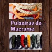 pulseiras de macadame